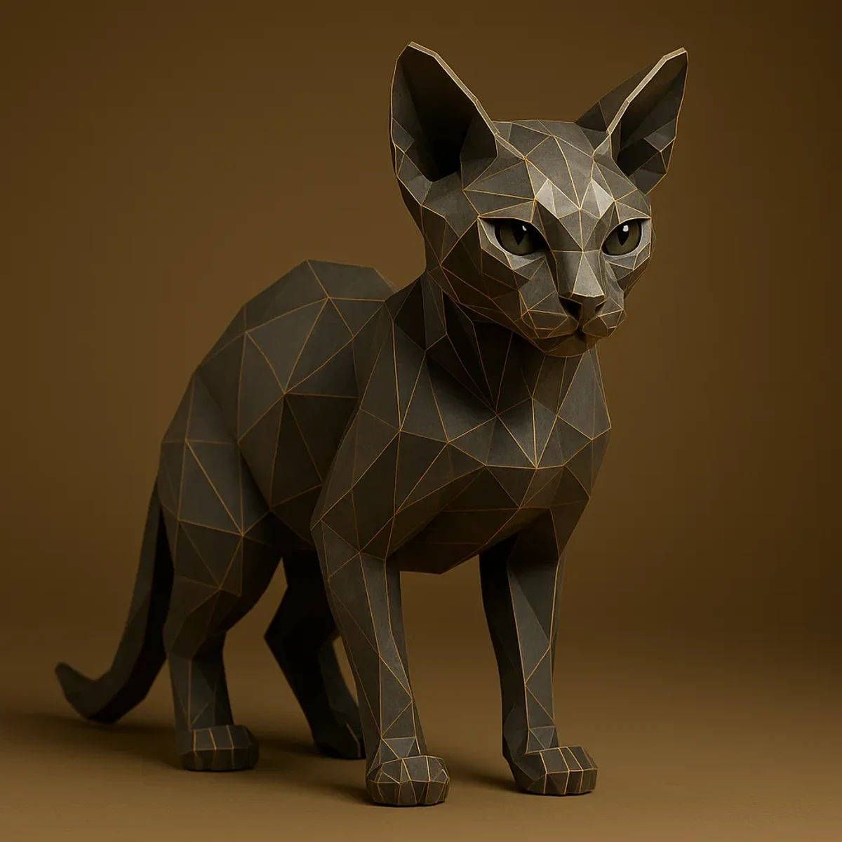 Low Poly Sphinx