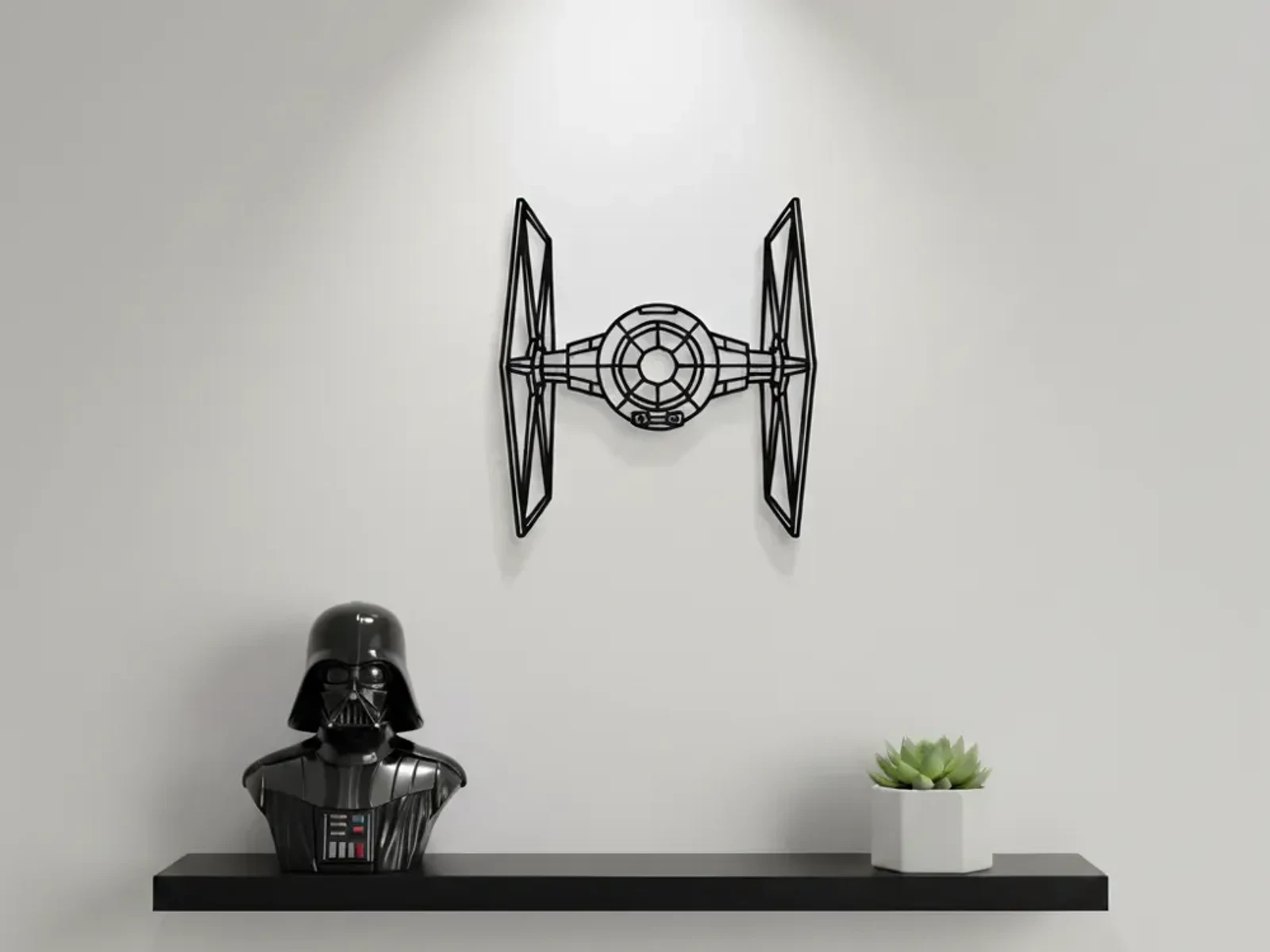 Tie Fighter Wall Art (Star Wars)